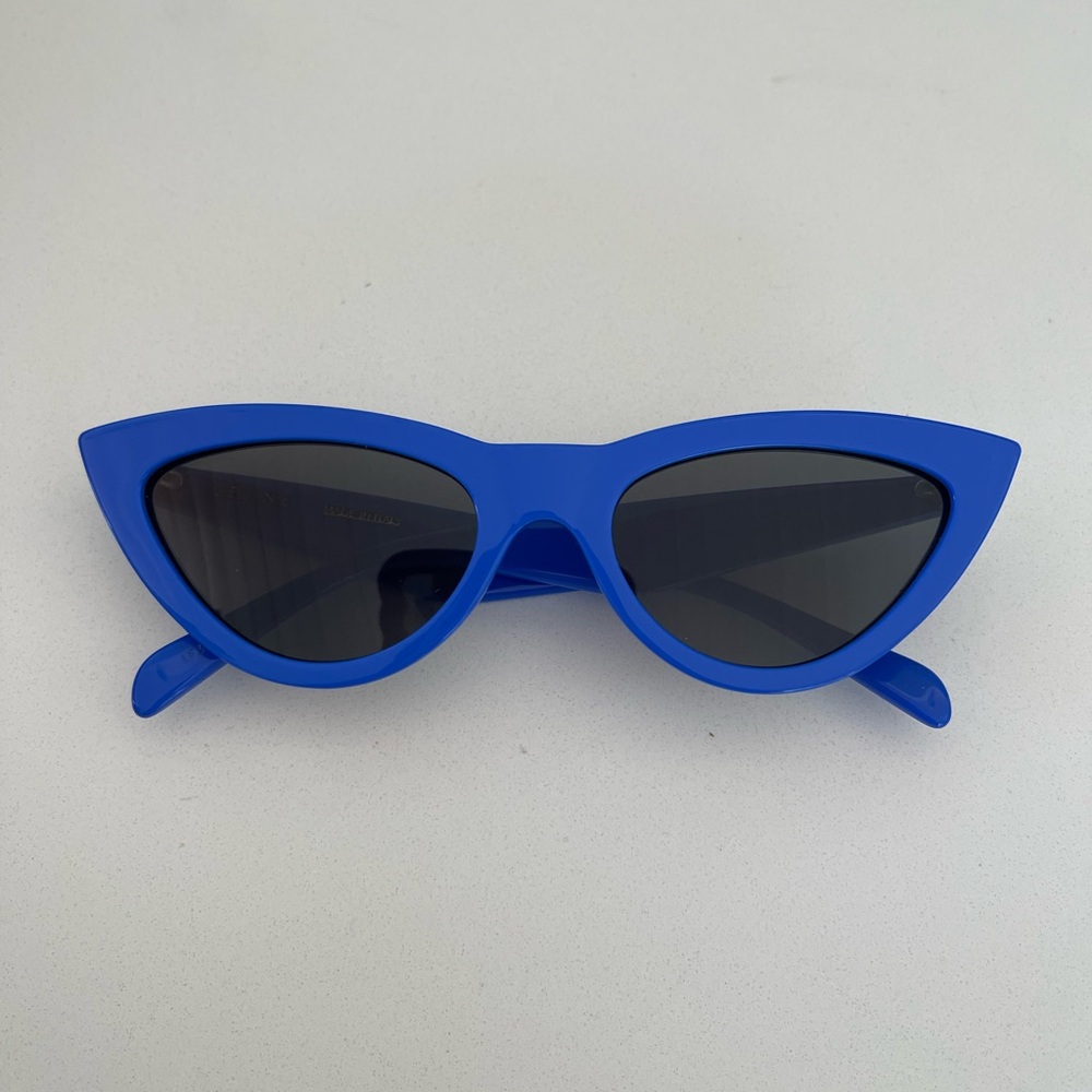 Celine Cateye Sunglasses Cobalt Blue NWT
